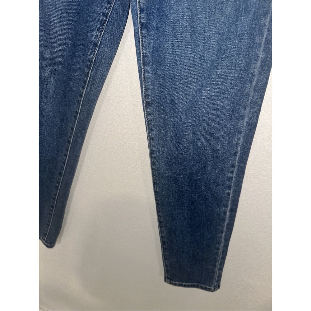 just black denim jeans Blue Size 24‎ High Rise Mom Jeans Made In USA - Picture 3 of 10